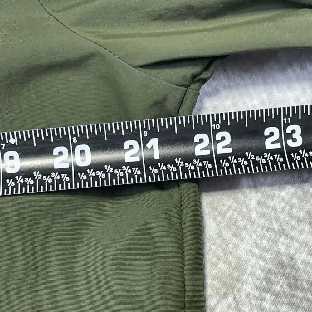 Adidas Originals Men's Green Bomber Jacket with Tape Logo Size M